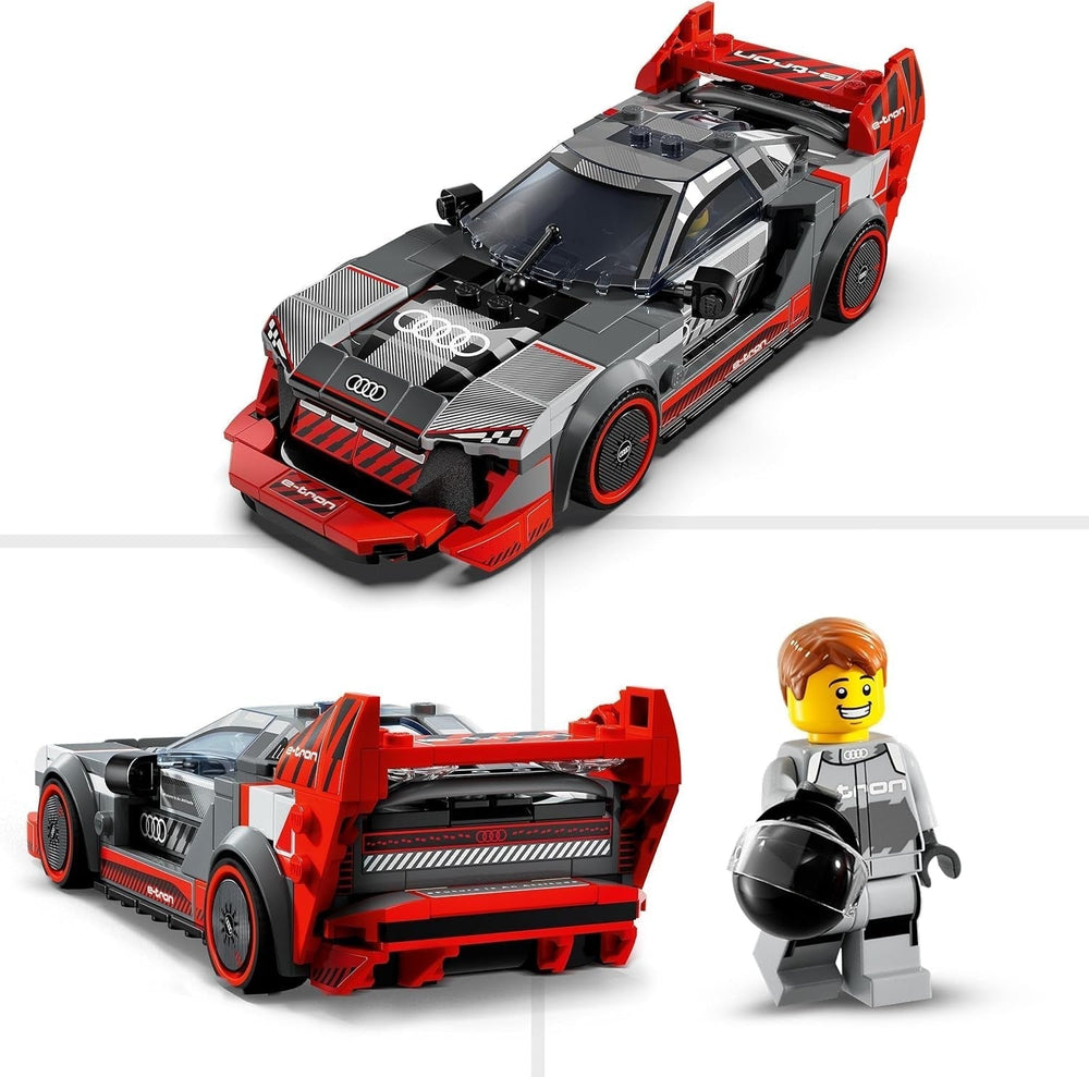LEGO Speed Champions Audi S1 E-Tron Quattro Rennwagen-Set mit Autospielzeug zum Bauen, Spielen und Ausstellen, Automodell für Kinder, Geschenk für 9-jährige Jungen und Mädchen 76921 Bausets Besuchen Sie den LEGO-Store