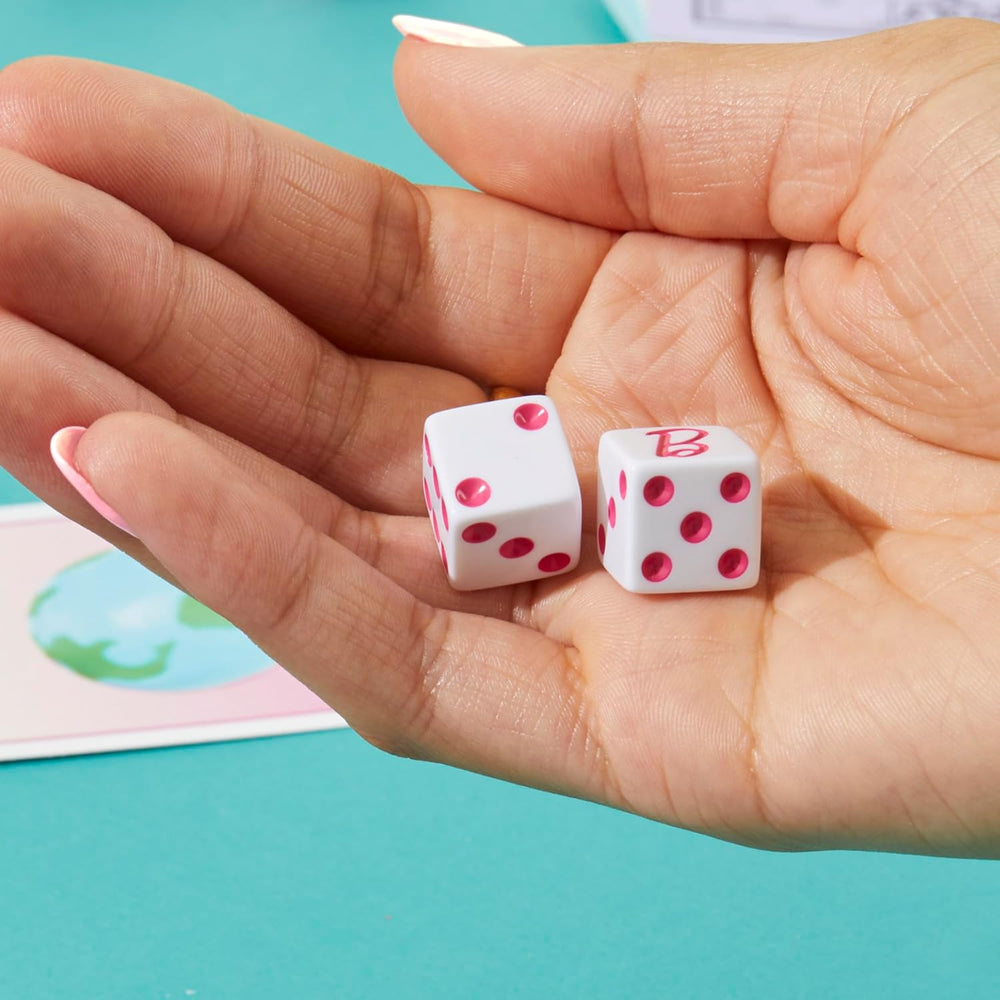 Ediția Barbie, jocul de societate clasic inspirat de lumea viselor lui Barbie și de aventurile ei, este un joc original pentru copii și adolescenți.