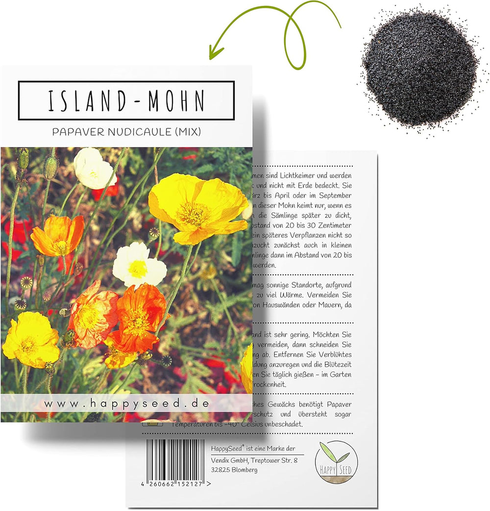 Kalifornischer Mohn-Mix (Eschscholzia californica) – Wunderschön blühender Mohn mit langer Blütezeit für eine bunte Blumenwiese (Kalifornischer Mohn)