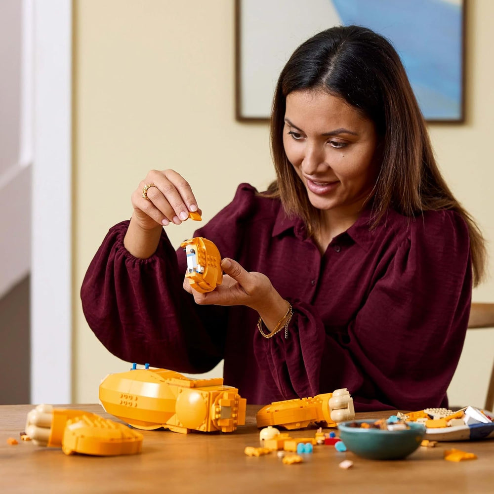 Lego – Disney Simba, der junge König der Löwen, Bauspielzeug zum Sammeln mit kreativen Tierfiguren, entspannende Aktivität für Erwachsene, Geschenkidee für Frauen 43247 Bausets Besuchen Sie den LEGO-Store