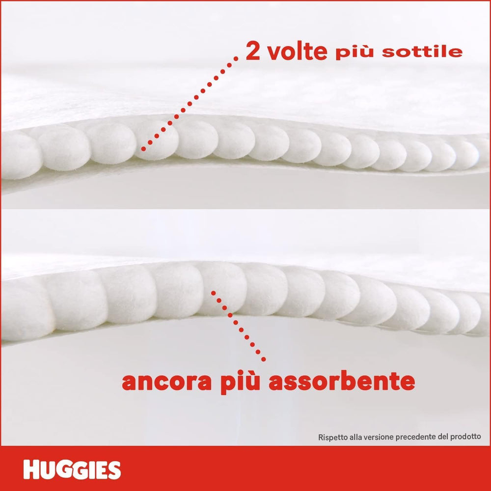 Huggies Extra Care Windeln, ultra saugfähig, Größe 5 (12-17 kg), 68 Stück