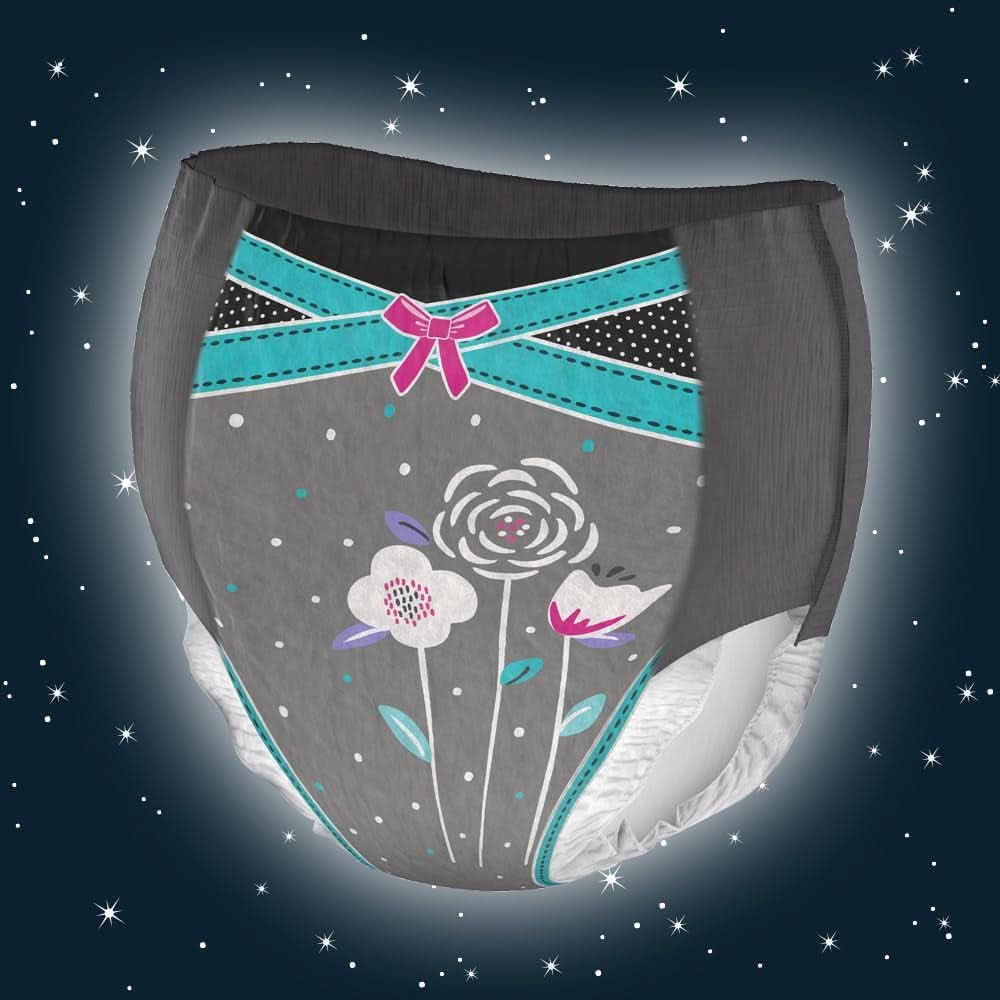 Huggies Nachtwindeln, für Mädchen 8-15 Jahre (27-57 kg), sehr saugfähig, 9 Stück (2er Pack) Mutter und Kind Naty Shop