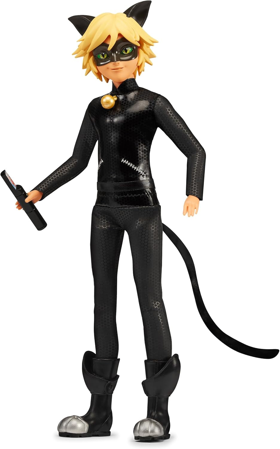 BANDAI - Figur - Miraculous Ladybug - Ankleidepuppe - 26 cm - Ladybug mit ihrem Yoyo im Telefonmodus - Neues Kostüm mit Vinyl-Effekt - P50028