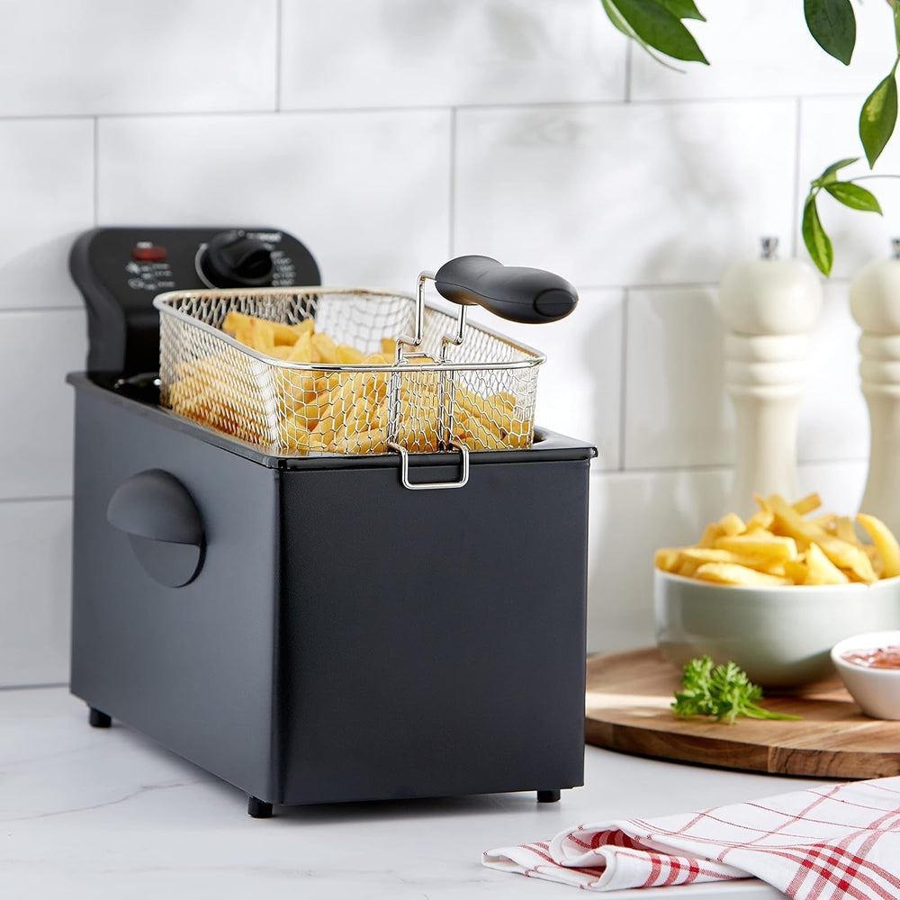 Bestron Ölfritteuse mit Kaltzonentechnologie, 3,5 Liter, 2000 Watt Appliances Naty Shop