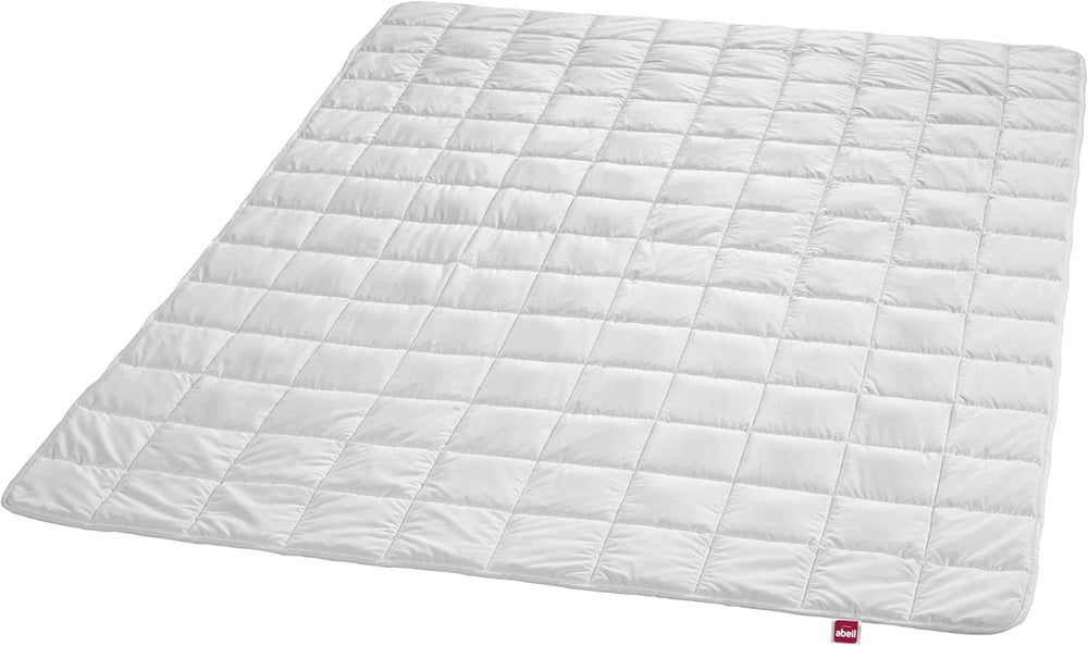 Abeil Gewichtsdecke, 7,5 kg, 220 x 240 cm, beruhigende Wirkung, weiß Bettdecken und Steppdecken Naty Shop