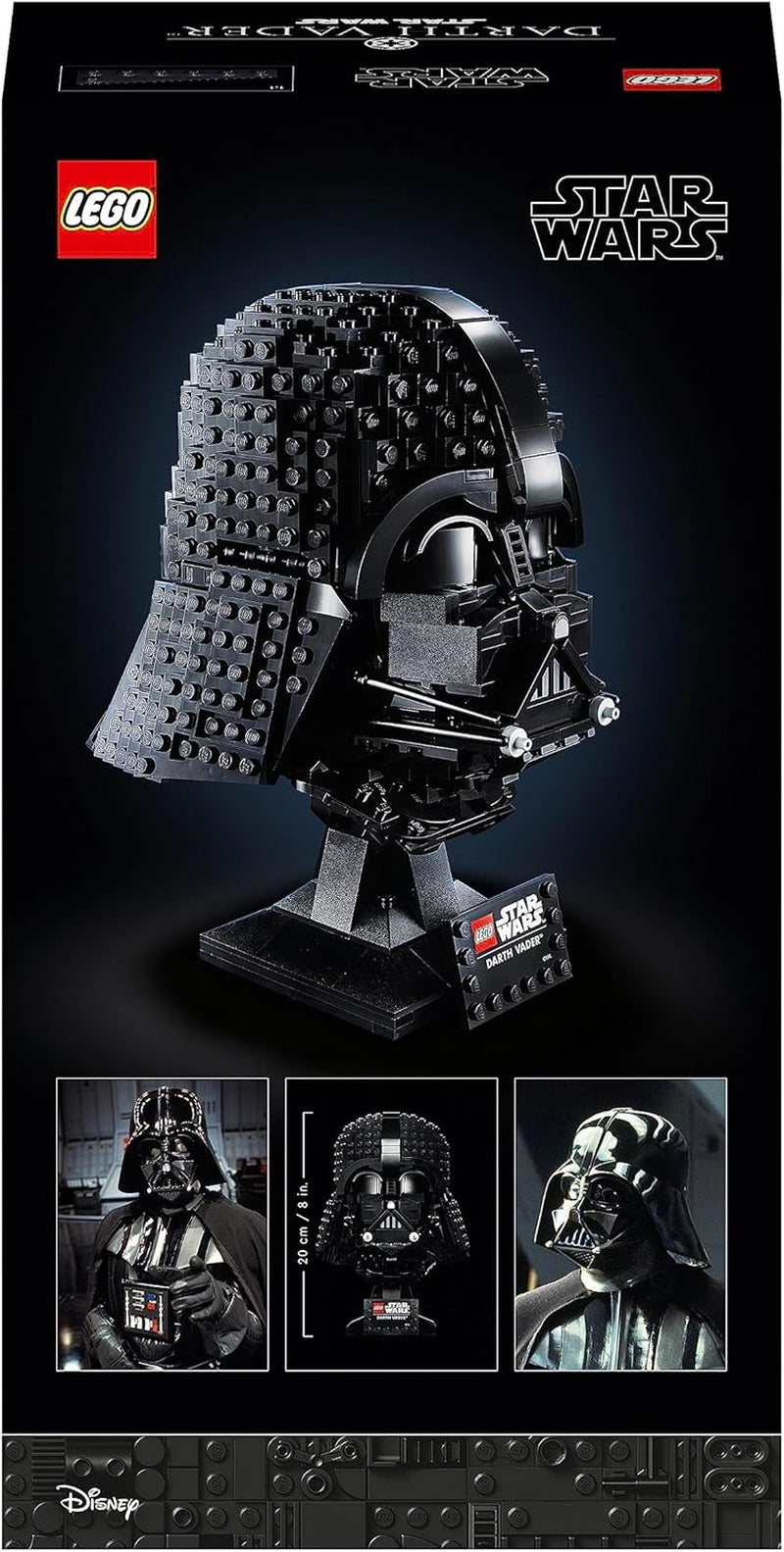 LEGO Star Wars Darth Vader Helm-Bauset für Erwachsene, Geschenkidee für Männer, Frauen, Sie oder Ihn, Sammelmodell zum Bauen und Ausstellen 75304 Bausets Besuchen Sie den LEGO-Store