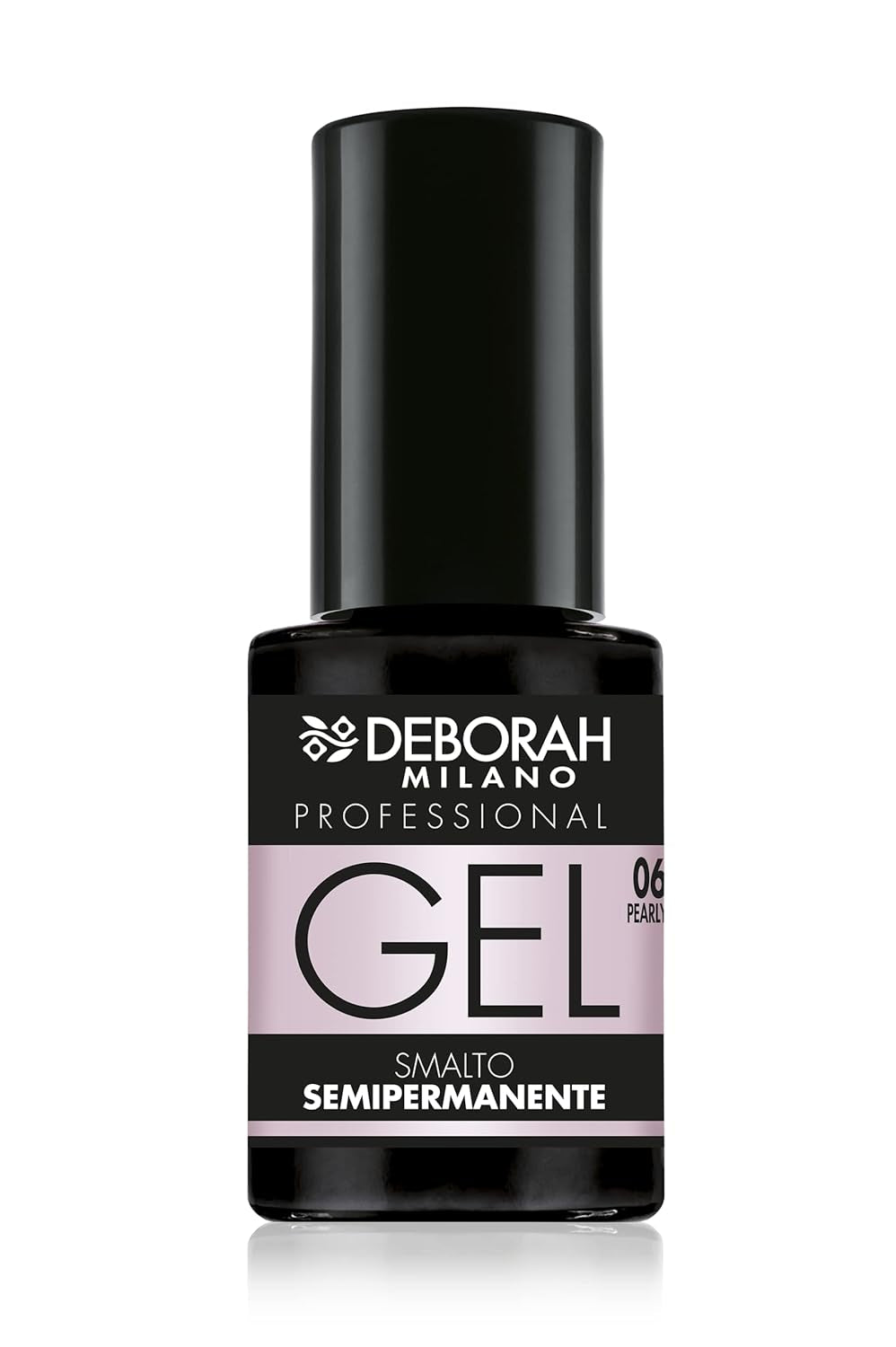 Milano Professional semipermanenter Nagellack, Nr. 21 Burgunderrot, volumengebender Effekt, lang anhaltend, für intensive und glänzende Nägel, 4,5 ml