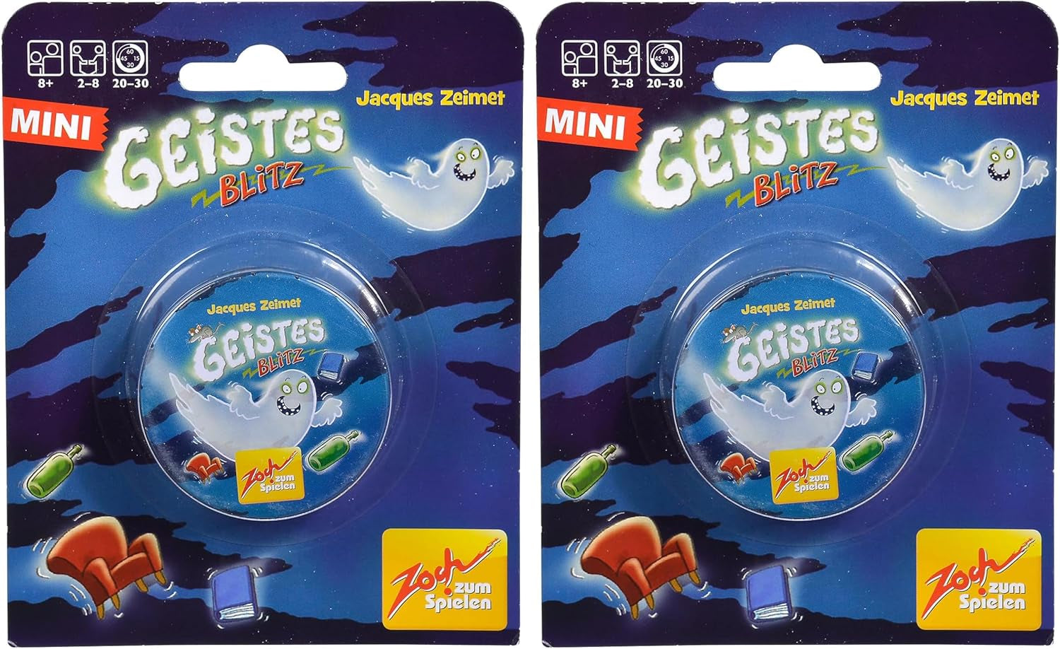 Zoch 601129800 Brainwave – Das lustige Reaktionsspiel für Groß und Klein; Wer schnell die richtigen Figuren fängt, hat eine hohe Gewinnchance, ab 8 Jahren