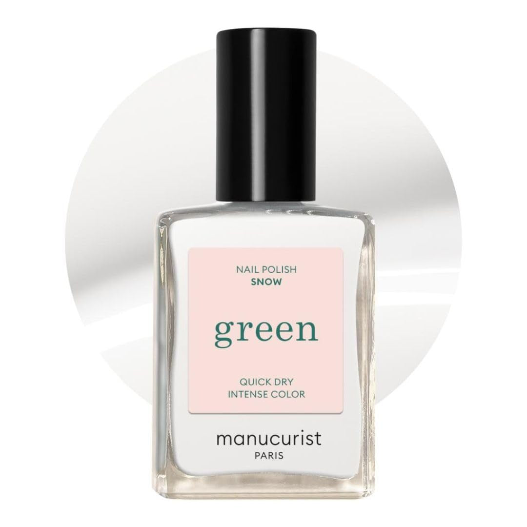 Manucurist Green – Rosy Beige Shell Beige Nagellack – Schnell trocknender Nagellack – DIY-Nägel – Vegan 12-Free – Pflanzenbasiert – Nagellack – Hergestellt in Frankreich