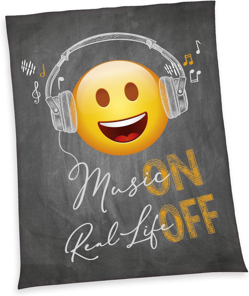 Herding Emot!X Wellsoft flauschige Decke, 150 x 200 cm, Polyester Betten und Decken Besuche den Herding-Store Standardtitel