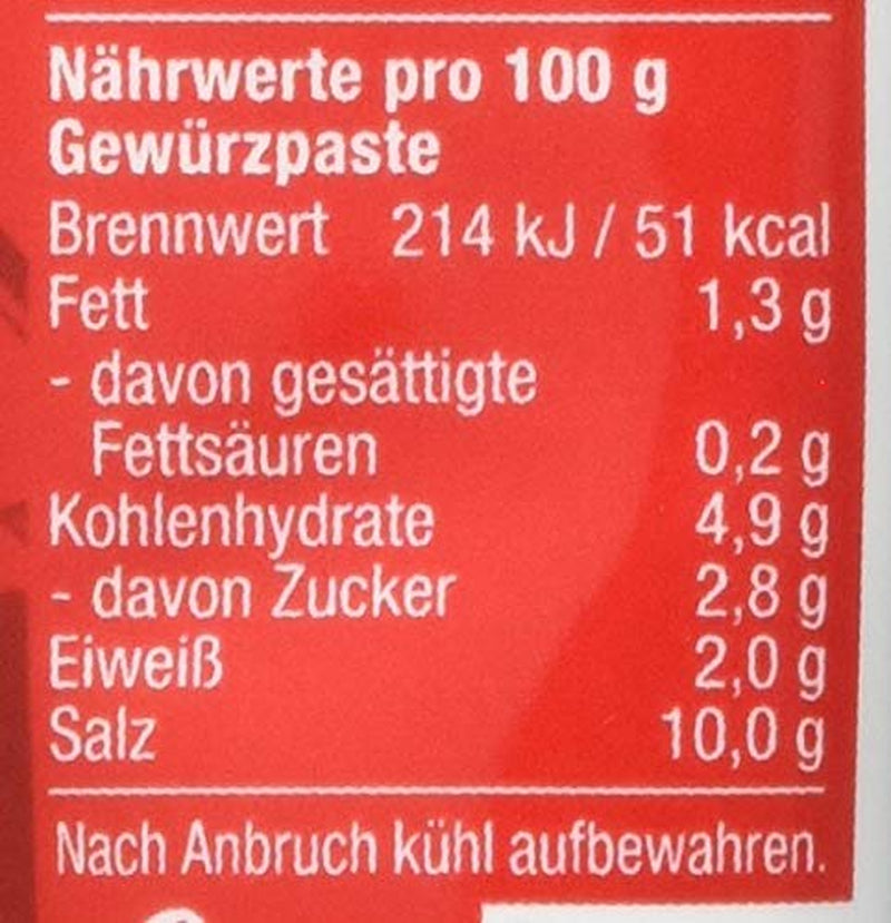 Fuchs Gewürze – Paprika Gewürzpaste, vollmundig pikantes Aroma, Paste zum Würzen von Soßen, Fleisch-Gerichten oder Suppen aller Länder-Küchen, 60 g