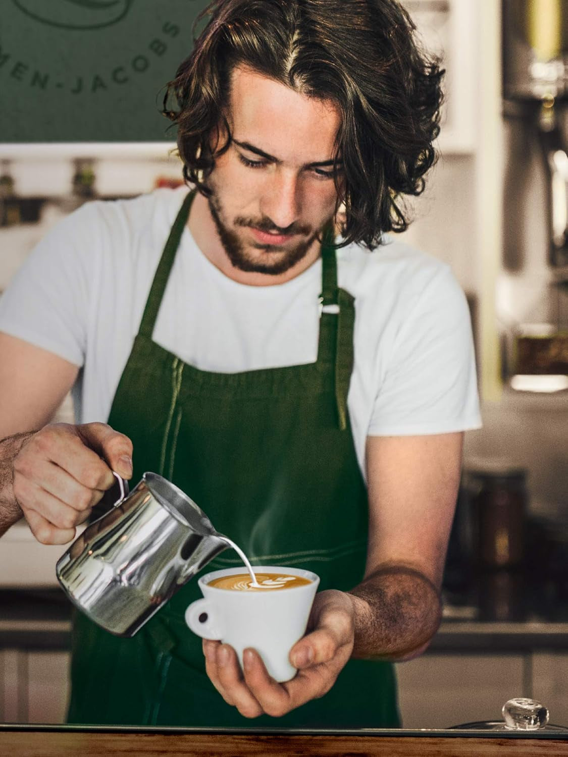 Jacobs Professional Le Grand Café Cream, ganze Kaffeebohnen 1 kg, mild, Intensität 2/5 Coffee Naty Shop