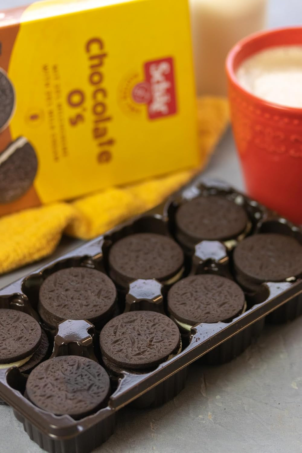 Biscuiți cu cacao Chocolate O'S, 165 g