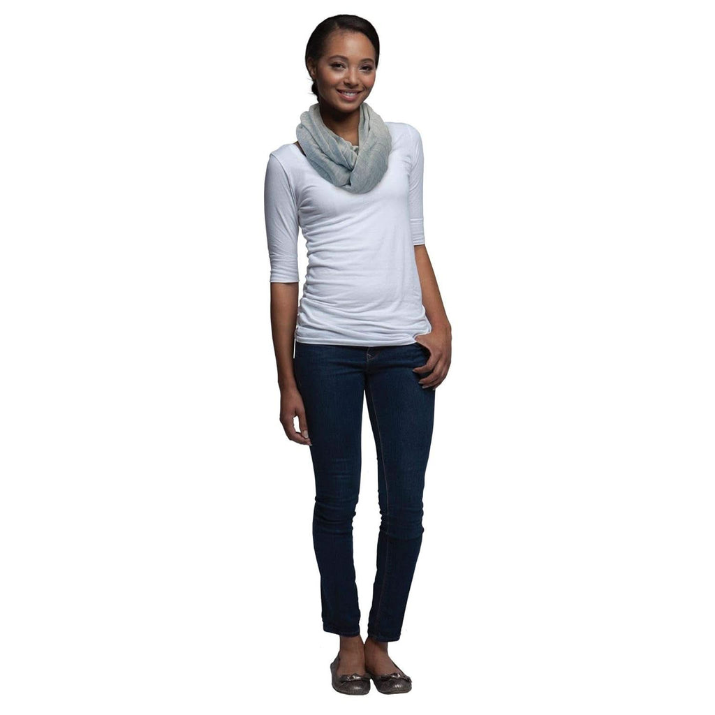 Chicco - Boppy Infinity eșarfă de îngrijire 17 Cm gri Accesorii Hrana si Alaptare Bebe Naty Shop