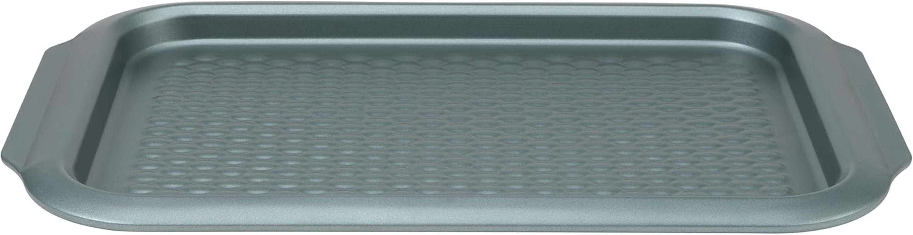 Progress BW09819G2EU7 Shimmer Kollektion, Runde Backform Aus Kohlenstoffstahl Mit Antihaftbeschichtung, Ideal Für Pies, Kuchen, Torten Und Quiches, 28 Cm, Grün Formen und Backbleche Naty Shop 39Cm Backblech