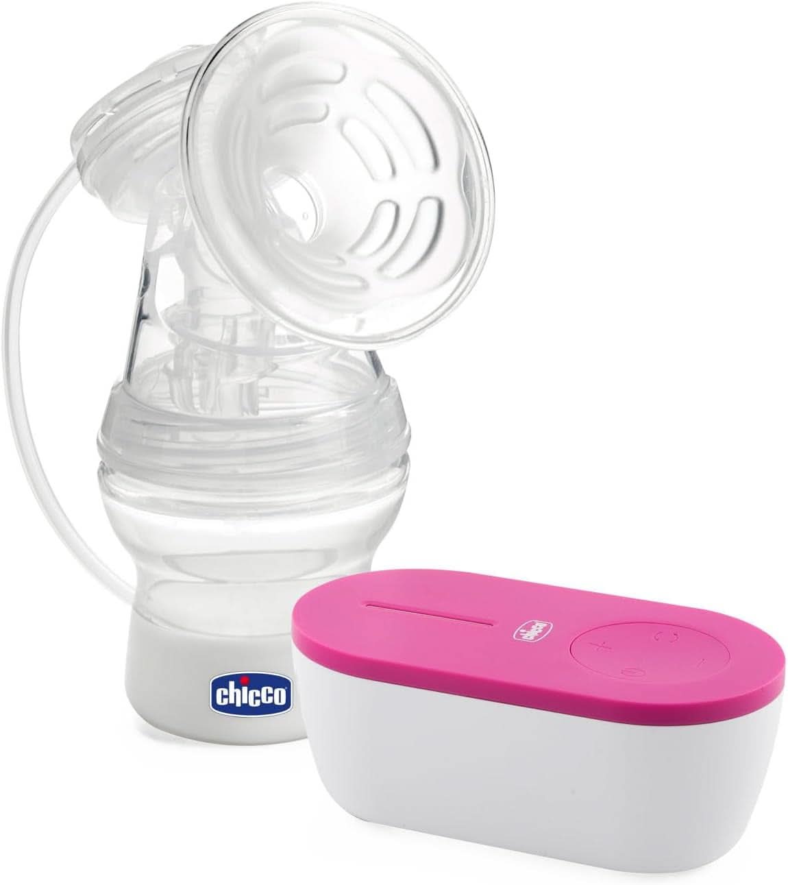 Chicco, tragbare elektrische Milchpumpe, 5 Intensitätsstufen, 150 ml Zubehör Essen und Stillen Bebe Naty Shop Milchpumpe