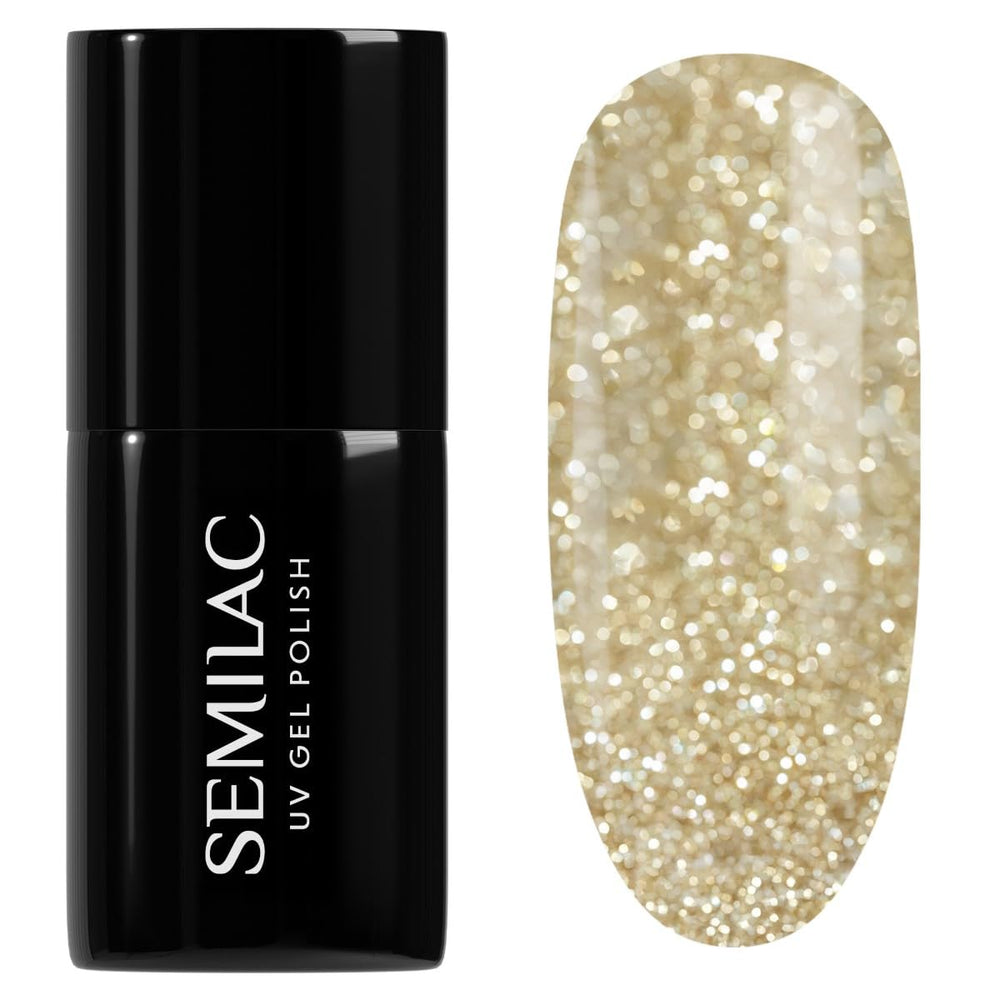 UV-Nagellack Semilac 260 Light Gold 7ml Platinum Collection