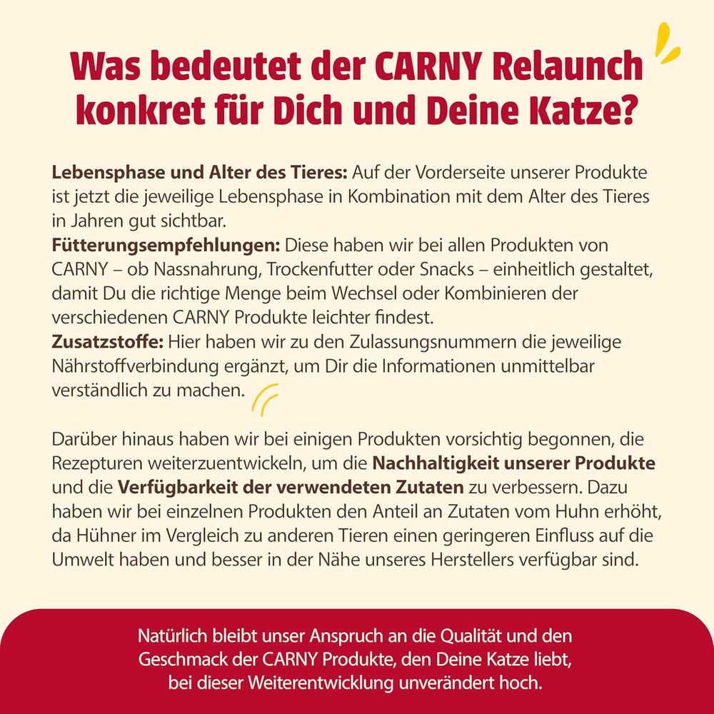 Animonda Carny Senior Hrană umedă pentru pisici cu vită + pui + brânză (6 x 200g), hrană umedă fără cereale și fără zahăr pentru pisici de 7 ani și peste, cu ingrediente proaspete și cărnoase