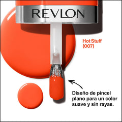 Revlon Ultra HD Snap Nagellack, langlebig, vegane Formel, schnell trocknend, einschichtig, volle Deckkraft, Farbe (8 ml), Hot Stuff (007), Unisex