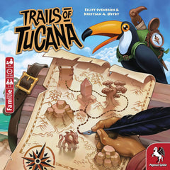 Pegasus Spiele 53150G - Tucanei Trails, Weiß, M
