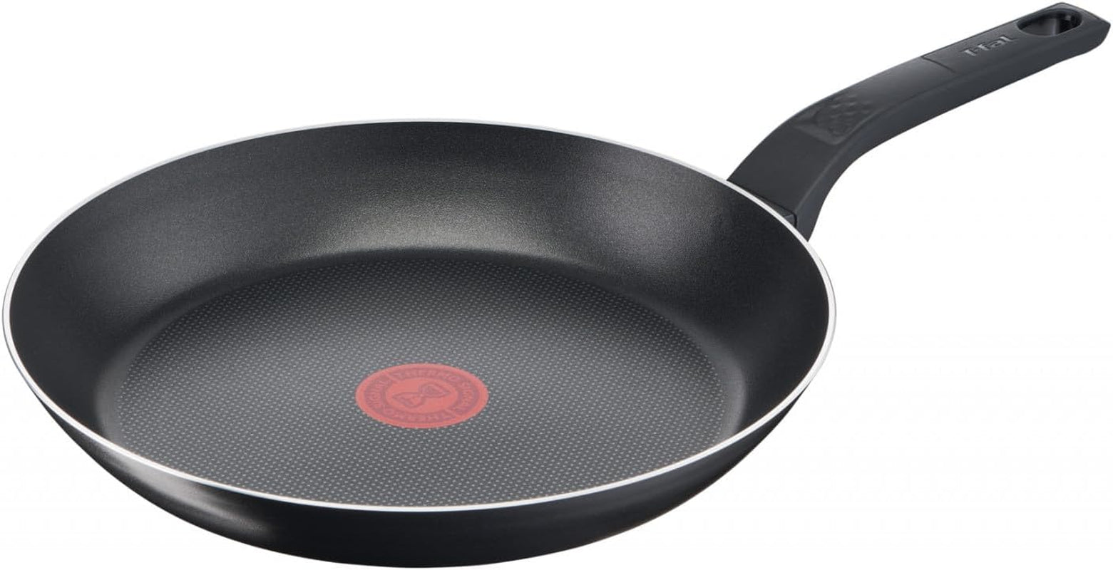 Tefal Easy Cook & Clean, Antihaftbeschichtung, Temperaturanzeige, nicht für Induktion geeignet. Töpfe und Pfannen Naty Shop Pfannenset 24/28 cm