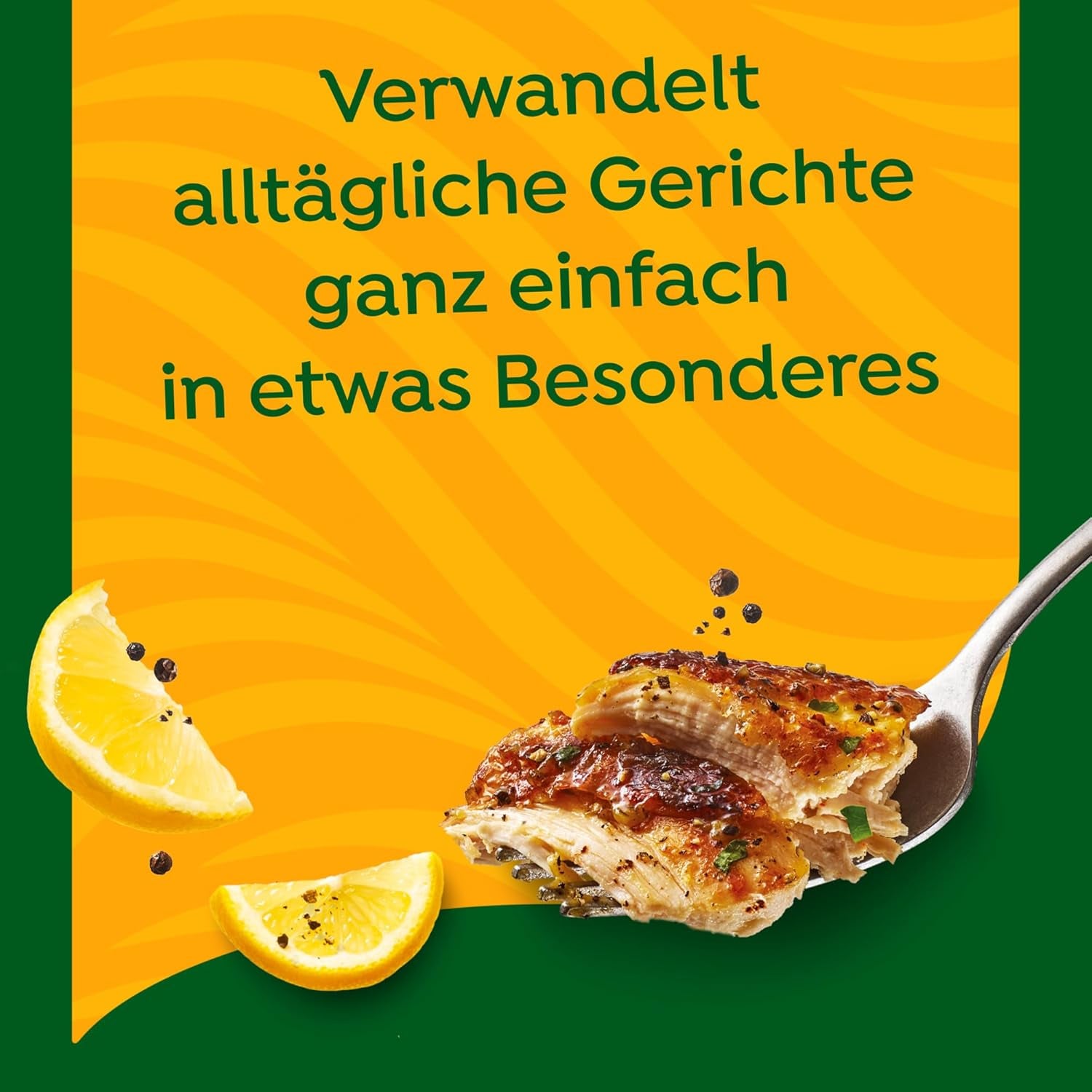 Knorr Schnell gewürzt Kochpaste Gebratenes Hühnchen, Zitrone & Pfeffer einfach & schnell für einen besonders intensiven, geballten Gesmack 165 g