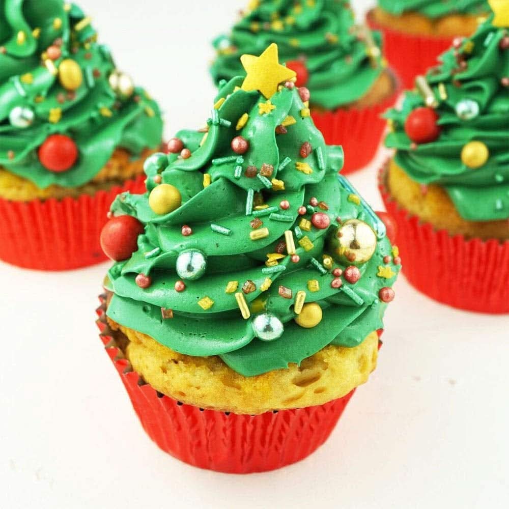 Super Streusel Crunchies, Sprinkles de zahar, tematica Craciun, 90 grame Sprinkles Naty Shop