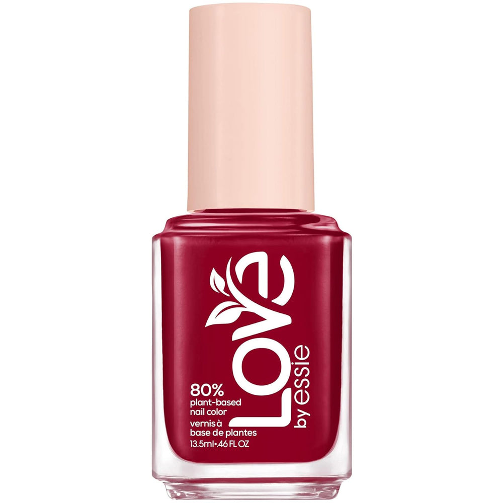 Essie langanhaltender Nagellack mit cremigem Finish, kurzer Trocknungszeit und geringem Absplittern, vegane Formel, LOVE von Essie, Farbe: Nr. 200 doin' my best, tiefgrün, 1 x 13,5 ml