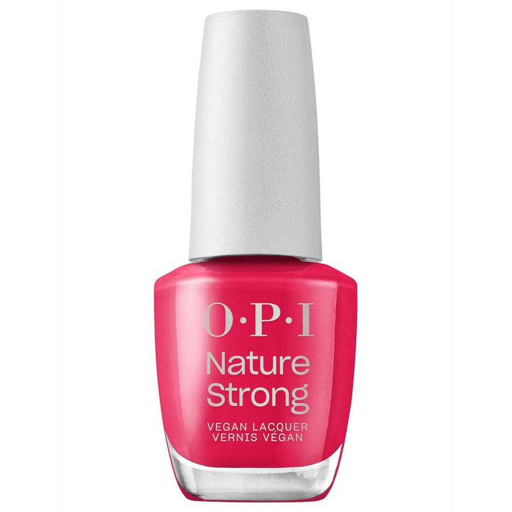 OPI Nature Strong Berry Pickin' Season – Roter Nagellack – Intensiver Glanz und 7 Tage Halt | Langanhaltende Farbe für Ihre Nägel | 15 ml