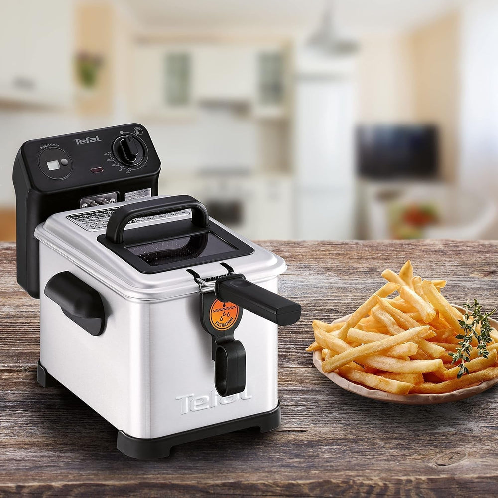 Tefal FR5160 Filtra Pro, semiprofessionelle Ölfritteuse Haushaltsgeräte Naty Shop