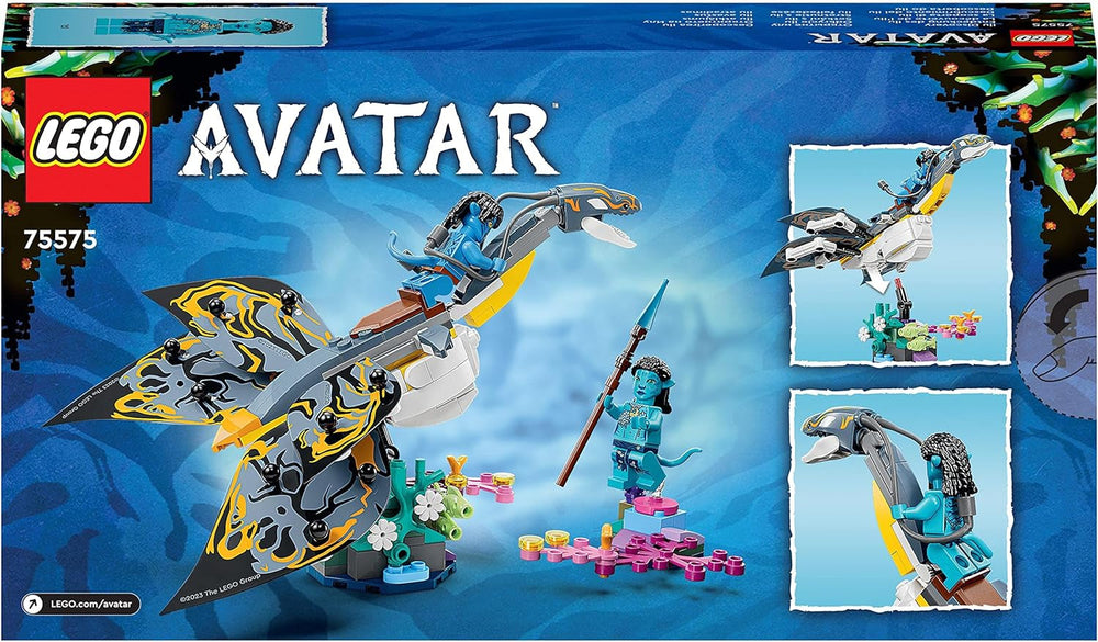 LEGO Avatar Die Entdeckung von Ilu Wasserweg-Bauspielzeug mit Unterwasserfigur Pandora-Sammlungsset für Kinder und Filmfans ab 8 Jahren 75575 Bausets Besuchen Sie den LEGO-Store