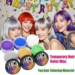 Vopsea de păr temporară verde, Styling Hair Tone pentru bărbați femei, Pomadă pentru coafură naturală, Ceară de vopsit părul pentru petreceri, Cosplay & Halloween, Crăciun, Vopsea de păr temporară cremă (100g, verde) Vopsea pentru par Naty Shop