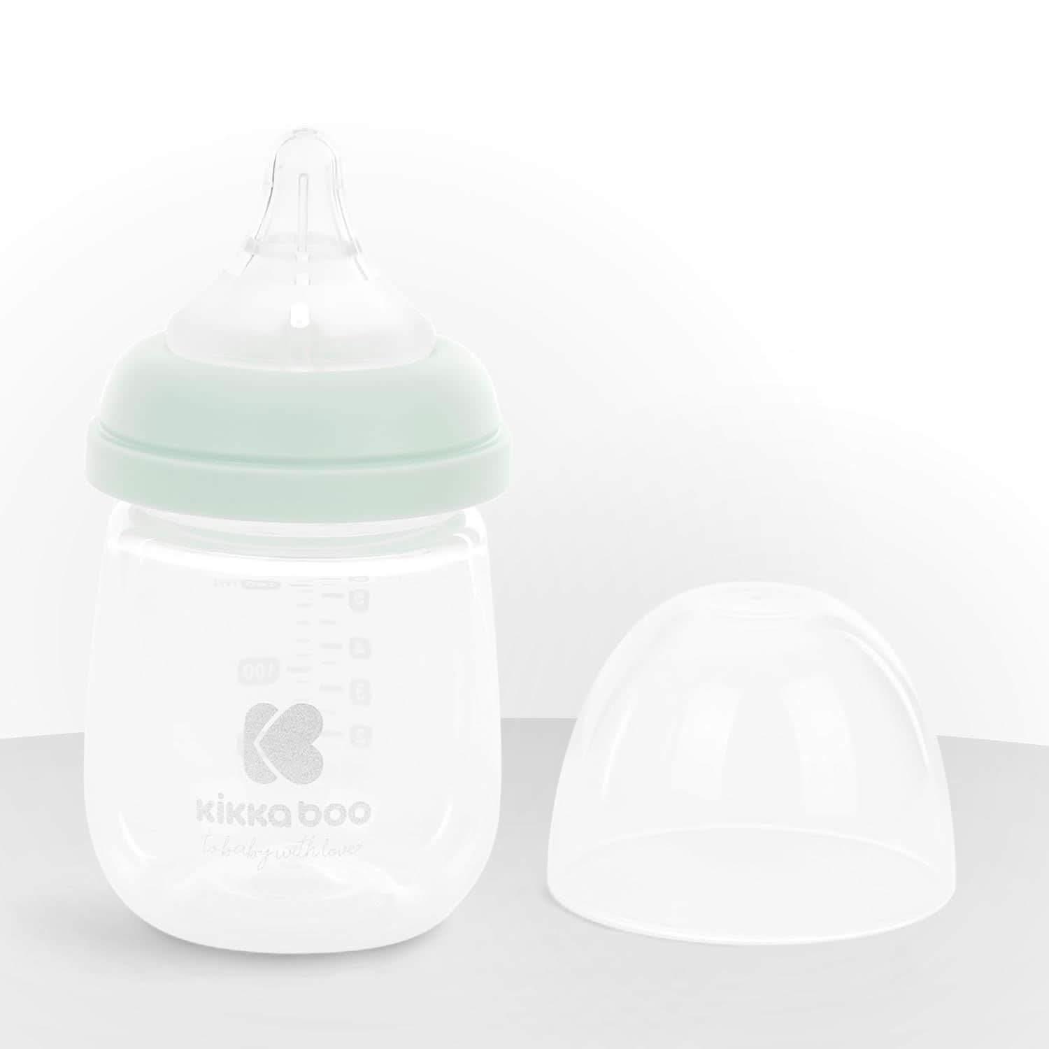 Kikkaboo ELSIE Milchpumpe, manuell mit 2 Modi, einstellbare Saugkraft, weicher Silikonbecher Zubehör Essen und Stillen Bebe Naty Shop