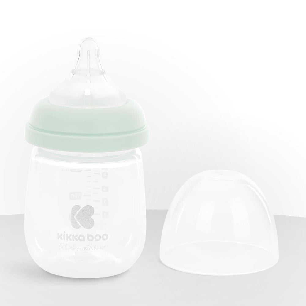 Kikkaboo ELSIE Milchpumpe, manuell mit 2 Modi, einstellbare Saugkraft, weicher Silikonbecher Zubehör Essen und Stillen Bebe Naty Shop
