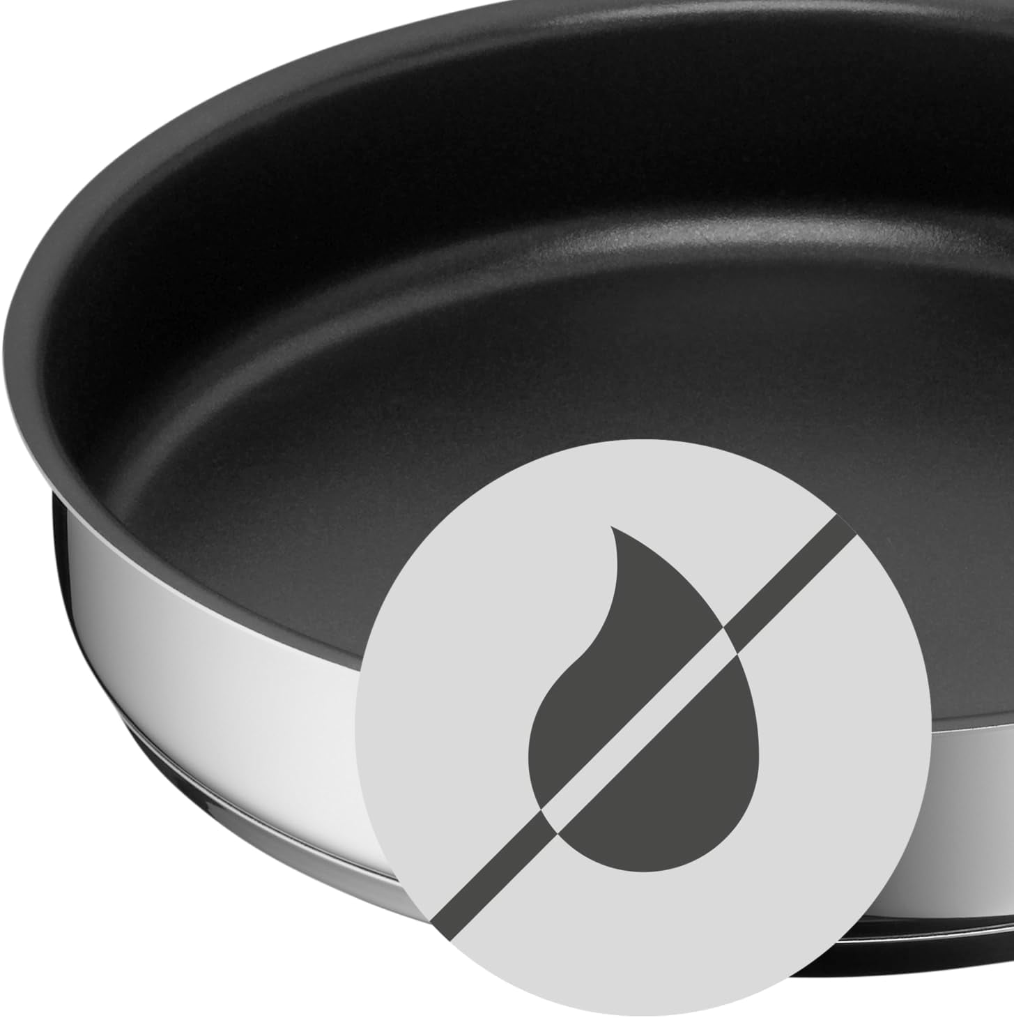 WMF Mini kleine Bratpfanne mit Deckel 18 cm, Cromargan aus poliertem Edelstahl, Induktion Töpfe und Pfannen Naty Shop