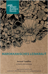 Marokkanischer Flachs (Linaria maroccana) ca. 2000 Samen der einjährigen Sommerblume, langblühende Schnittblume