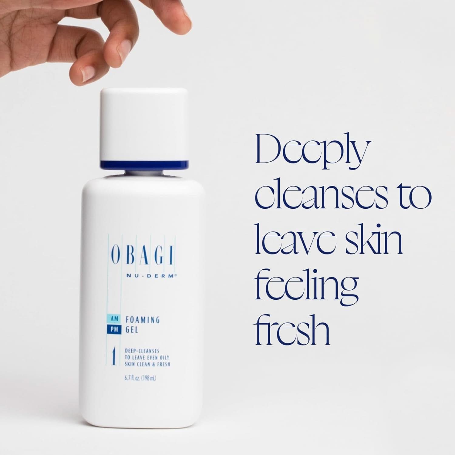 OBAGI Nu-Derm, Reinigungsgel für normale, fettige oder empfindliche Haut Kosmetik und Schönheit Naty Shop