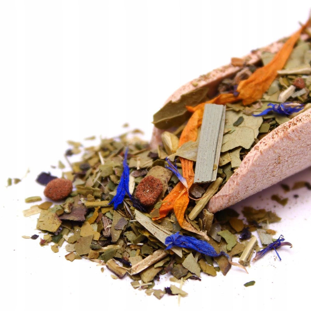 Yerba  LAS FLORES 1 kg ● Ceai Yerba Mate cu piersici braziliene ● Iasomie ● Ceai Mate din frunze de mate ● Arome naturale ● Ceai Yebra Mate cu guarana 50 g ● Ceai Yerba Mate cu frunze întregi 1050 g ● Vegan