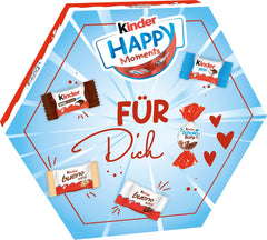 kinder Happy Moments Mini Mix – Valentinstagsgeschenk für Sie und Ihn – Zum geselligen Beisammensein und Teilen mit Freunden und Familie – 161 g