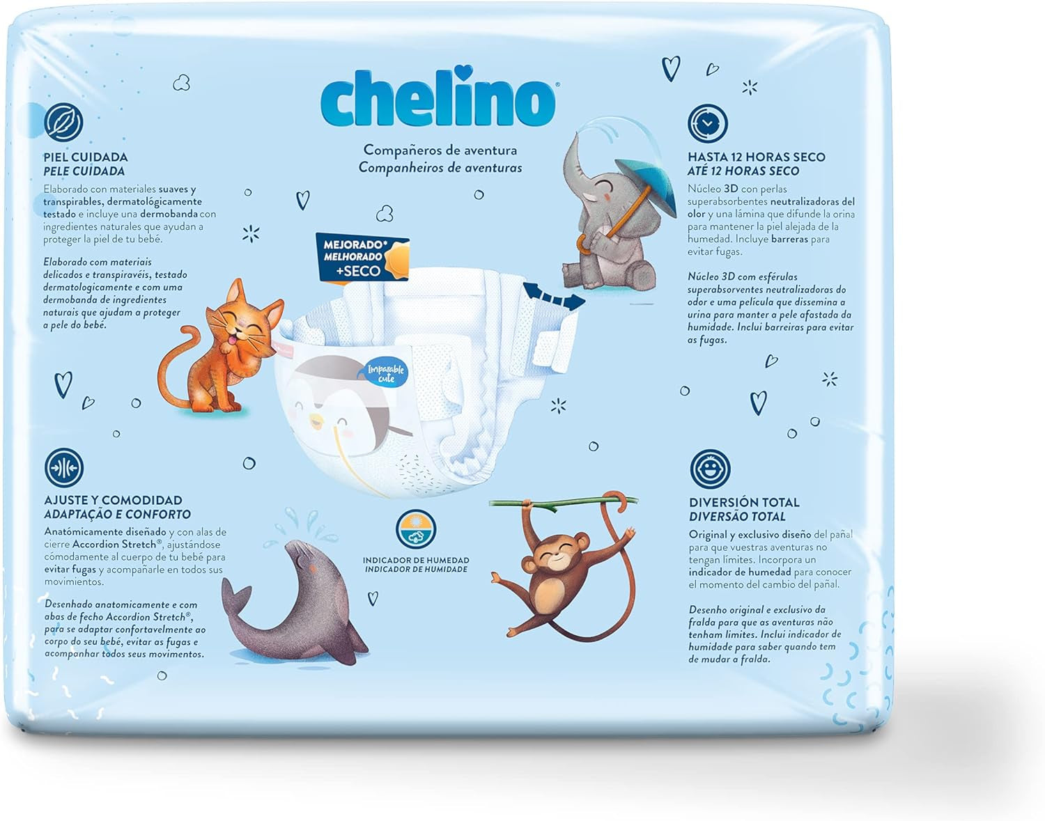 Windeln Indas Fashion & Love, Junior T 5 für 13-18 kg, (30 Stück)