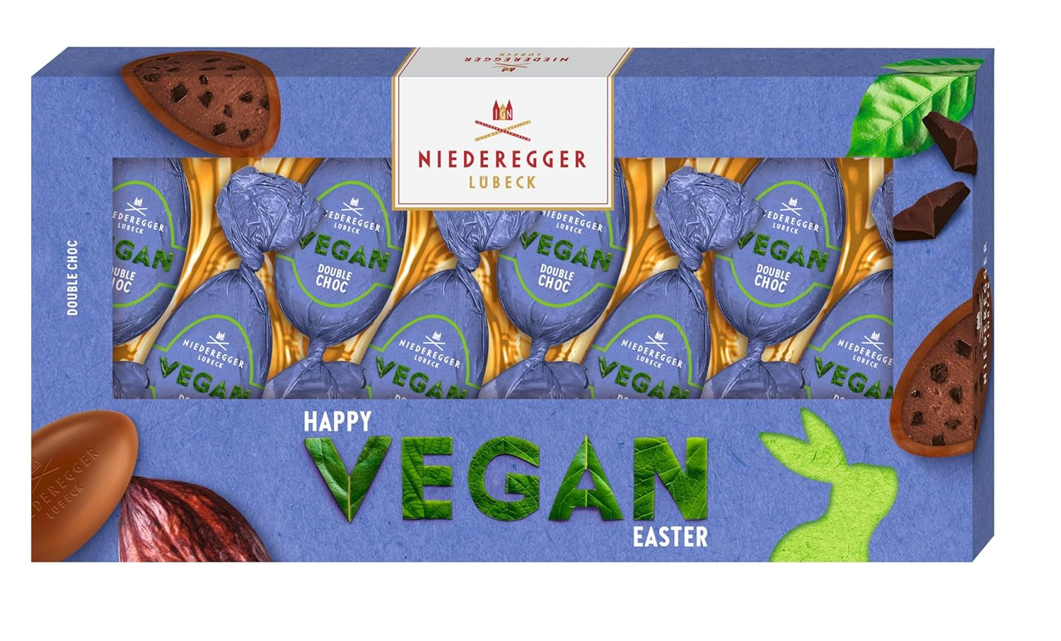 Niederegger vegane Doppelschokoladeneier 100g