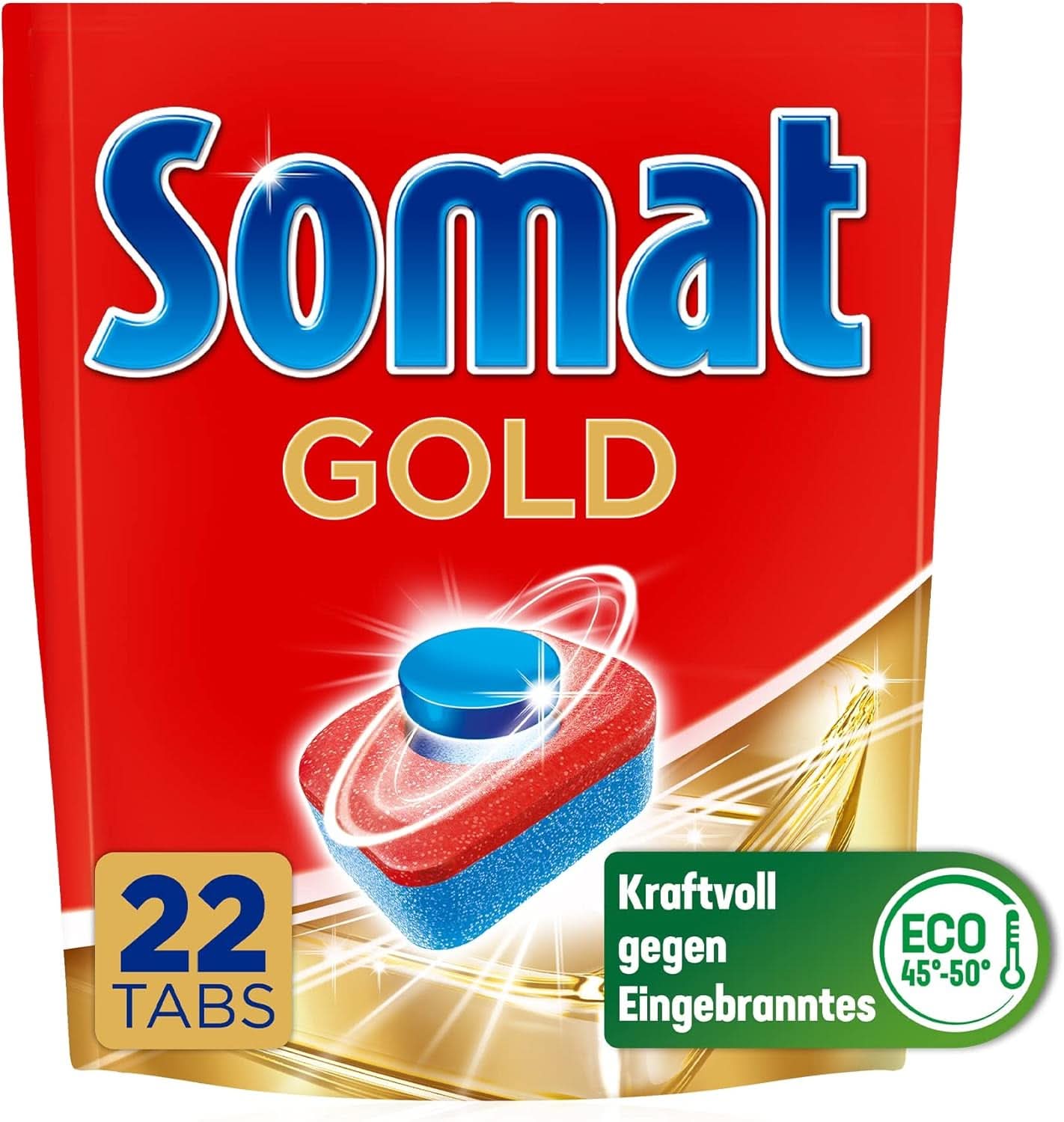 Somat Gold file pentru mașina de spălat vase (105 file) Detergenti Bucatarie Naty Shop 22 capsule -
