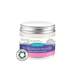 Lansinoh BIO Brustwarzensalbe, 60 ml – Natürliche Pflege Empfindlicher Brustwarzen Und Trockener Haut – Klimaneutrales Zubehör Essen und Stillen Baby Naty Shop