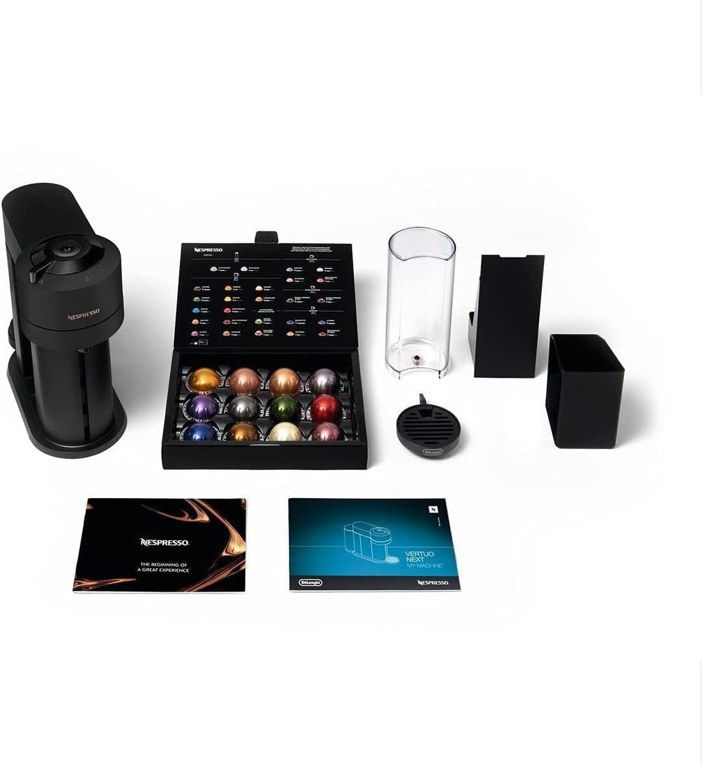 Aparat de cafea Nespresso De'Longhi Vertuo Next, ENV120.BM, negru mat
