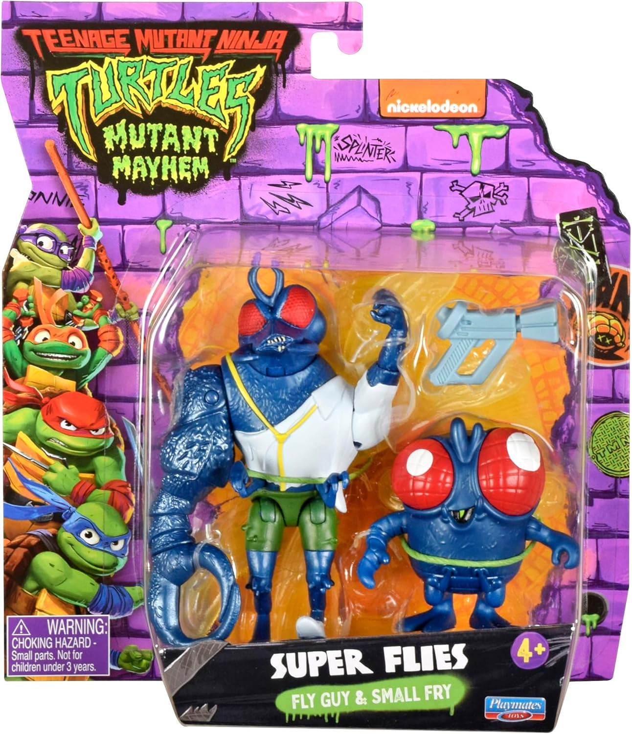 TEENAGE MUTANT NINJA Turtles – Basisfigur Ray Fillet Actionfiguren Naty Shop Fly Guy Small Fly