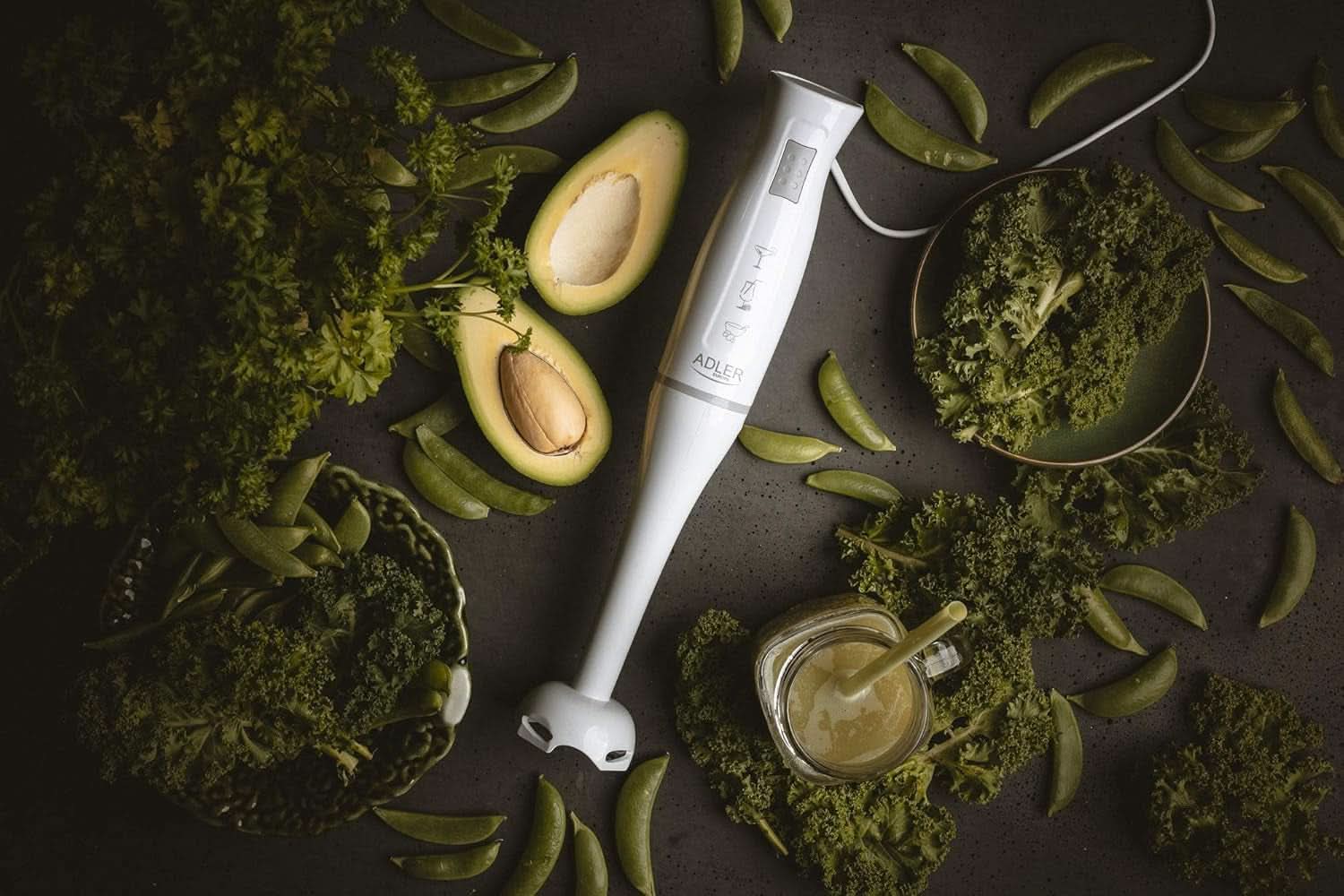 Adler AD4622 Mixer, Kunststoff, weiß Kitchen Naty Shop