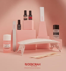 Milano Professional semipermanenter Nagellack, Nr. 21 Burgunderrot, volumengebender Effekt, lang anhaltend, für intensive und glänzende Nägel, 4,5 ml