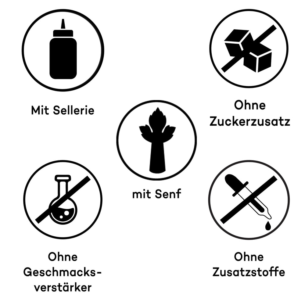 Ankerkraut Gemüsebrühe, ohne Edelsteinverstärker, ohne Zucker, 90g im Korkglas, Mischung würzender Zutat für Brühe