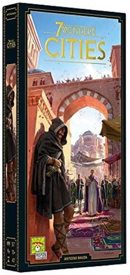 Asmodee 7 Wonders Duel, Grundspiel, Kennerspiel, Strategiespiel, 2 Spieler, ab 10 Jahren, 30 Minuten, deutsch