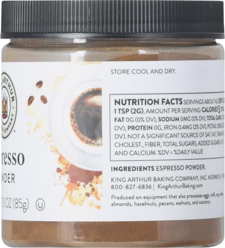 King Arthur Espressopulver – Intensiver Kaffeegeschmack in Kuchen